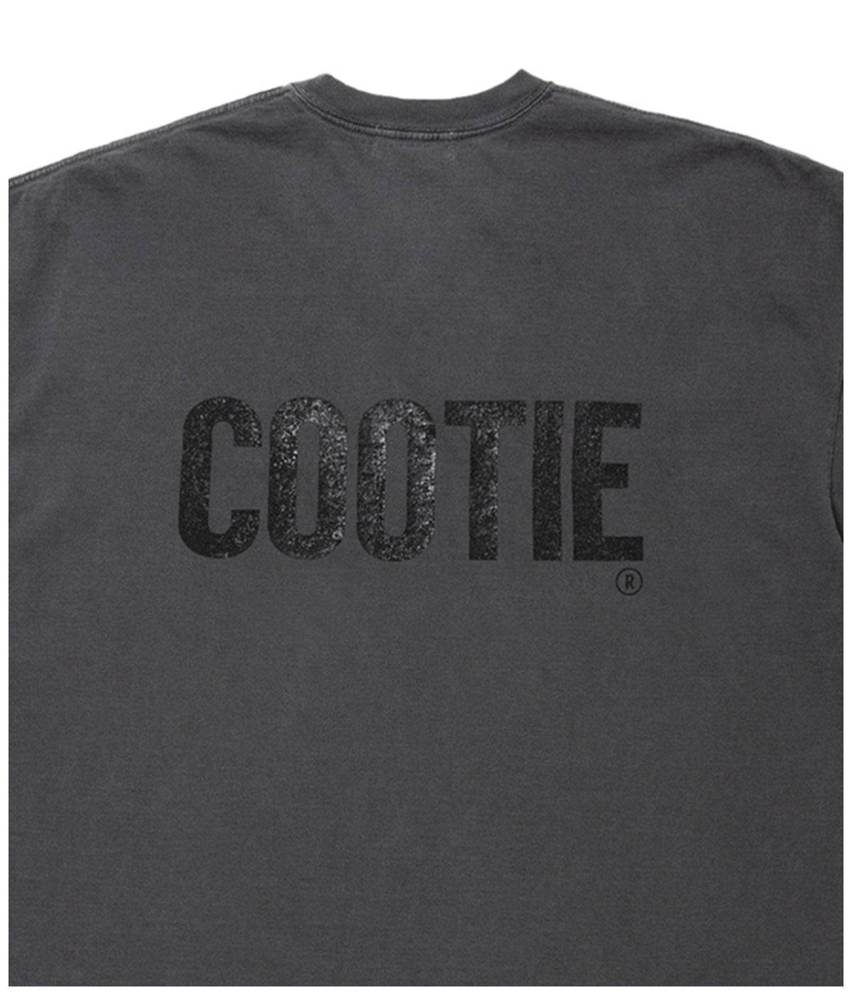 Pigment Dyed S/S Tee【BLACK】｜COOTIE PRODUCTIONS®︎｜MELTING POT