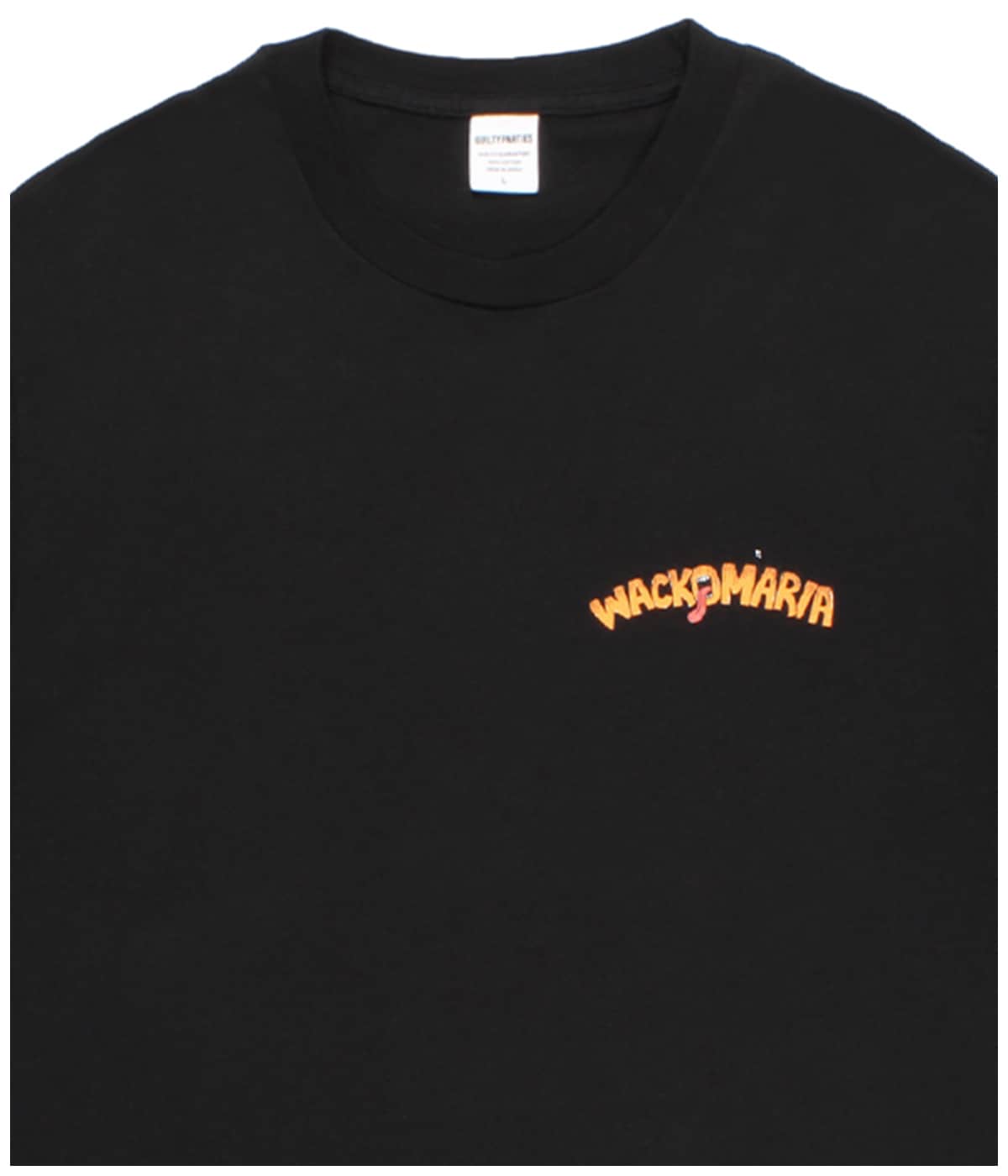 TIM LEHI / WASHED HEAVY WEIGHT LONG SLEEVE T-SHIRT (TYPE-1)【BLACK