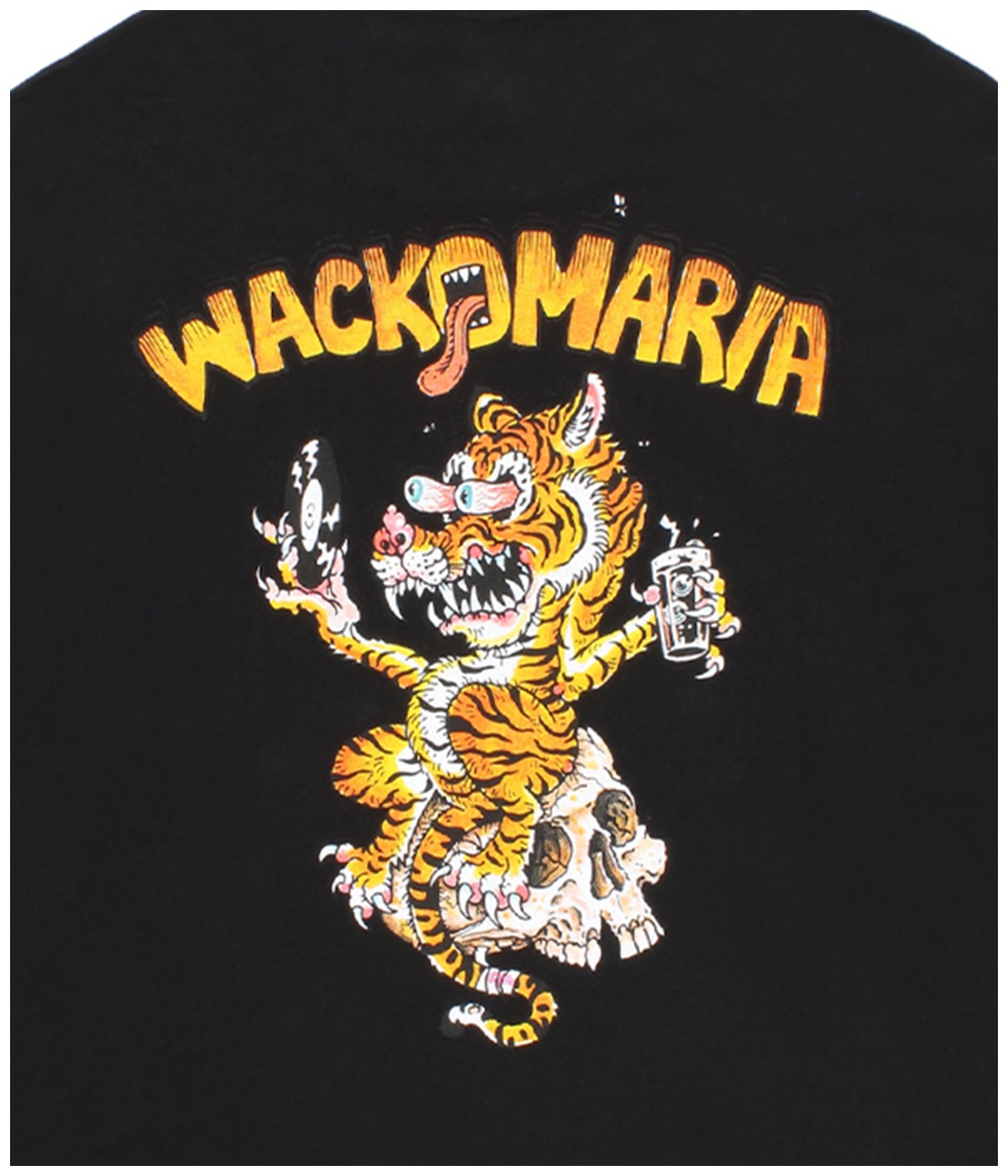 TIM LEHI / WASHED HEAVY WEIGHT LONG SLEEVE T-SHIRT (TYPE-1)【BLACK