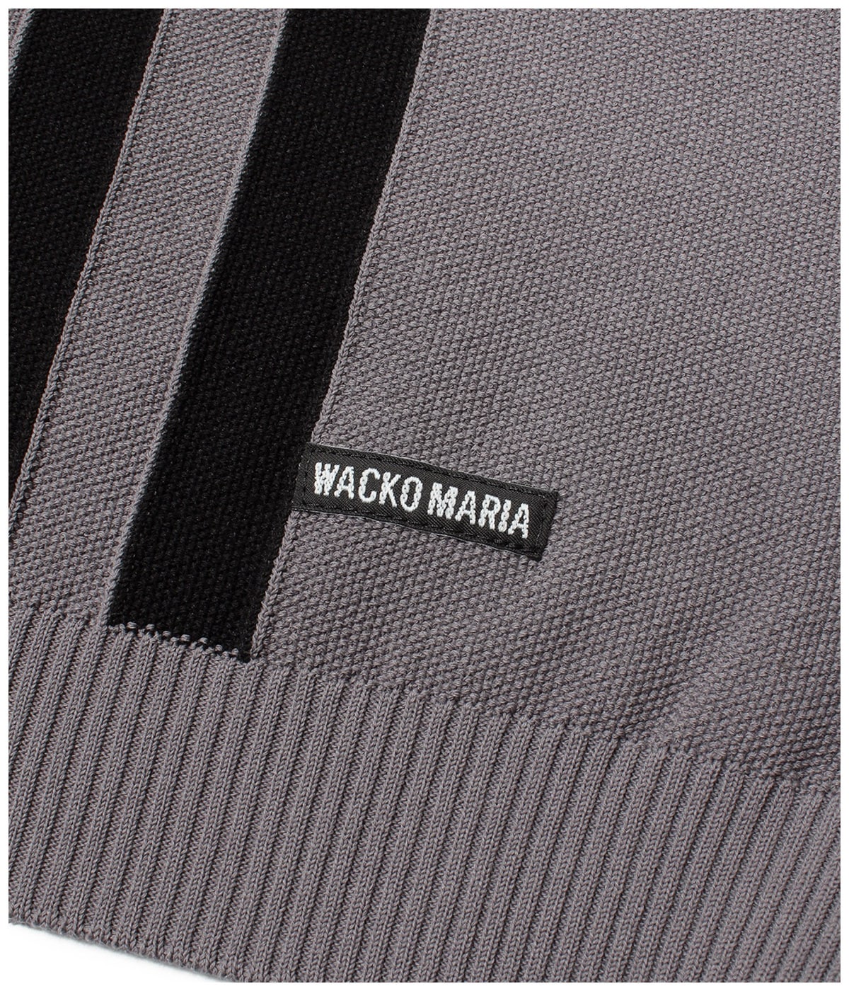 KNIT OPEN COLLAR SHIRT (TYPE-1)【GRAY】