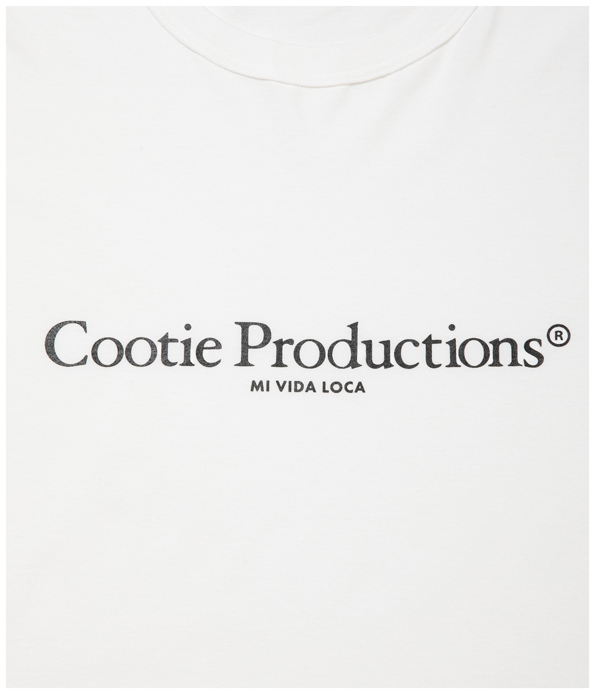 Print S/S Tee-2【WHITE】