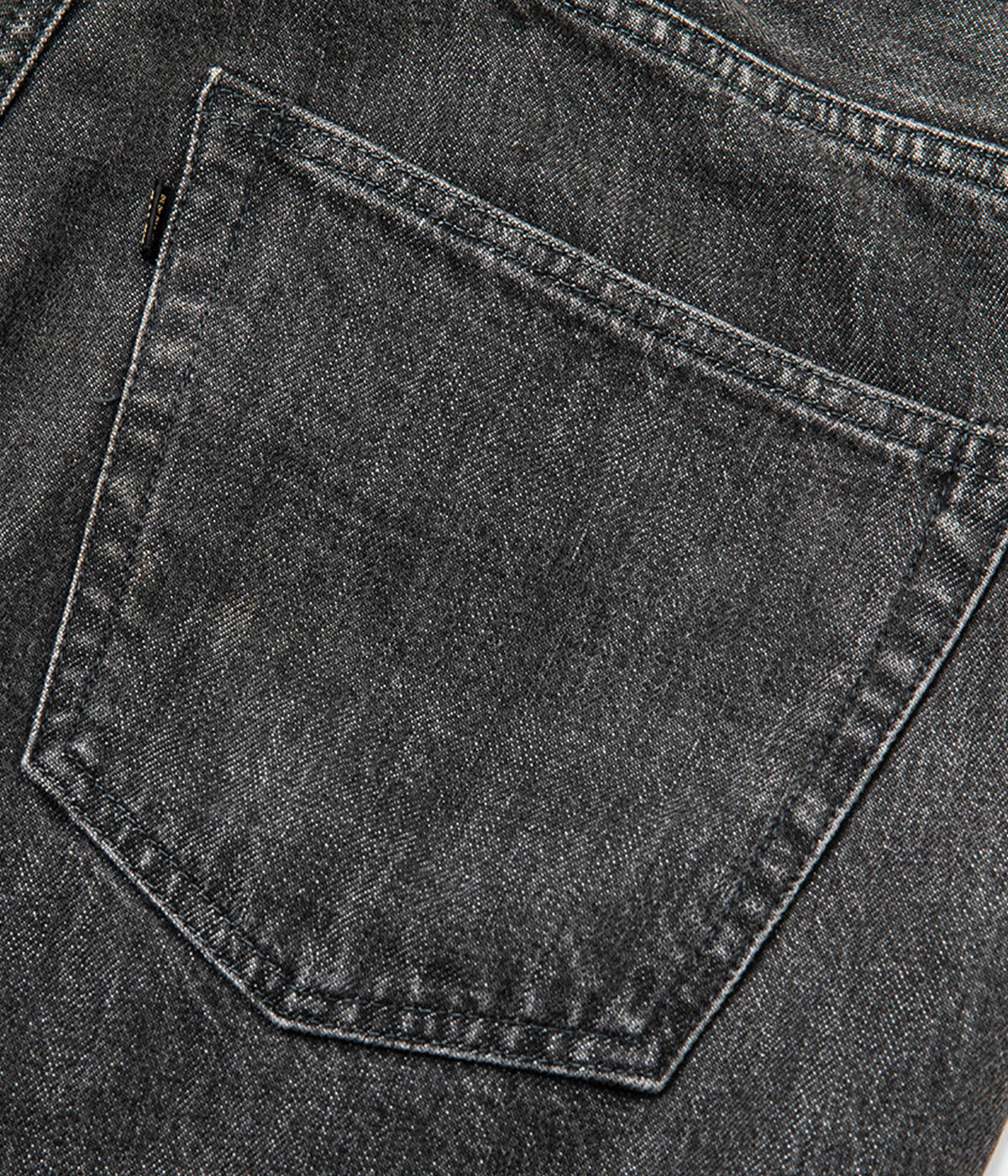 パンツ +DEINET+ VINTAGE WASHED DENIM IN BLACK KDPDL4ZC111 A．PRESSE(アプレッセ) 23AWBlack Washed Denim Pantsデニム