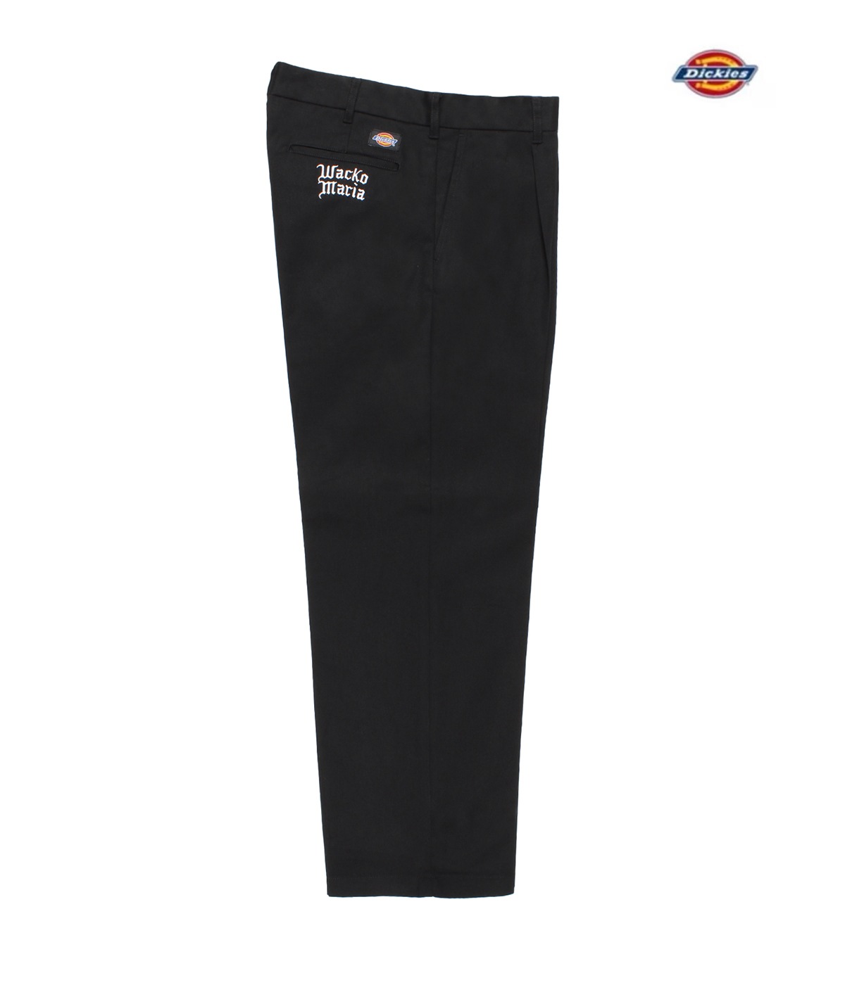 DICKIES / PLEATED TROUSERS【BLACK】｜WACKO MARIA｜MELTING POT