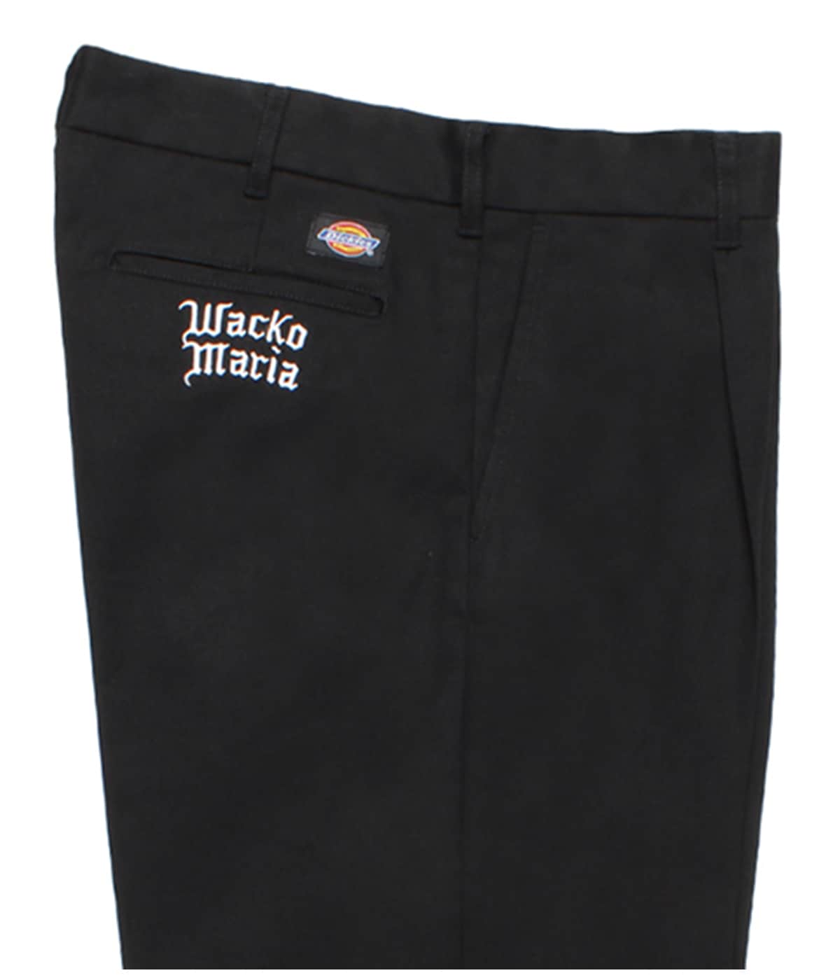 DICKIES / PLEATED TROUSERS【BLACK】｜WACKO MARIA｜MELTING POT