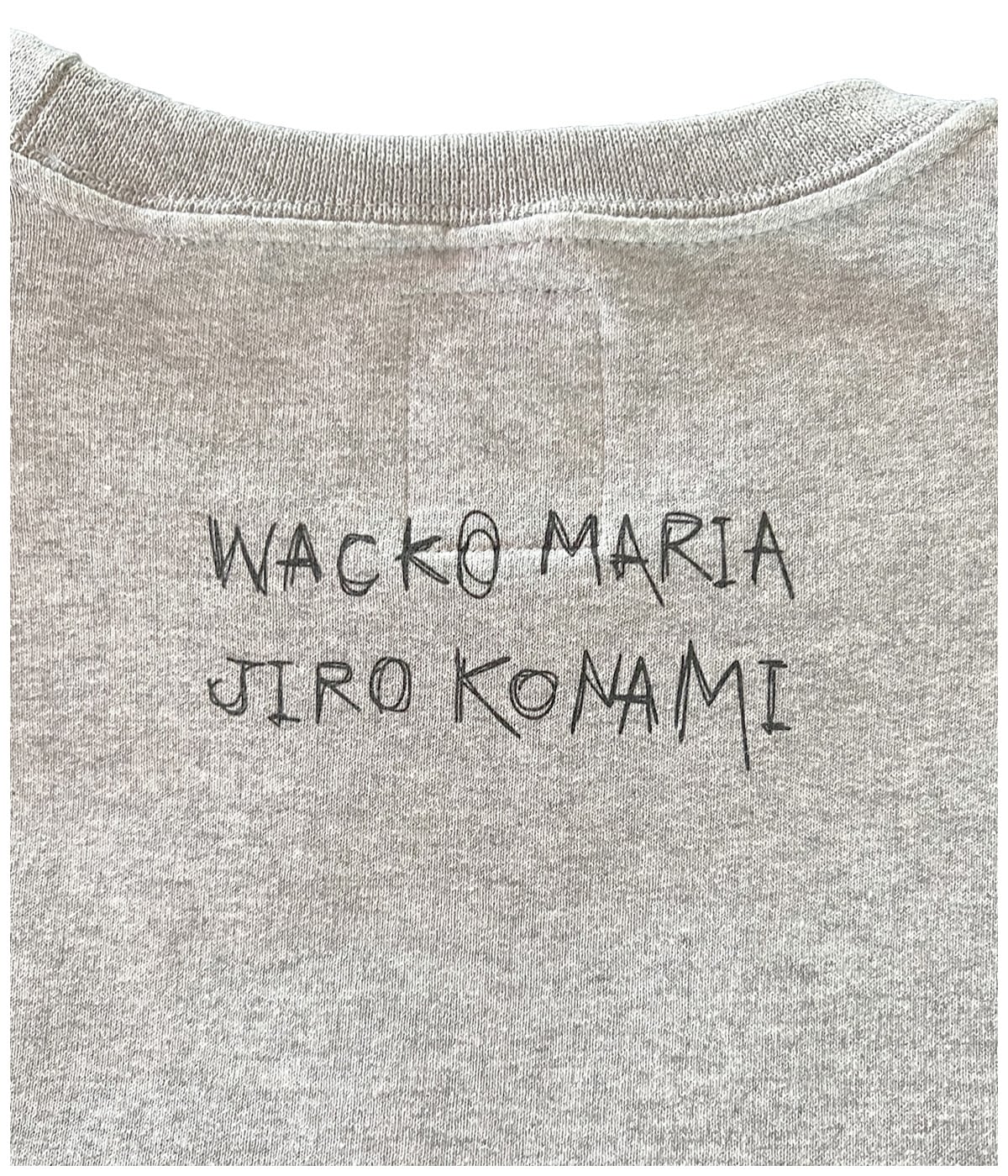 JIRO KONAMI / CREW NECK SWEAT SHIRT (TYPE-1)【GRAY】｜WACKO MARIA