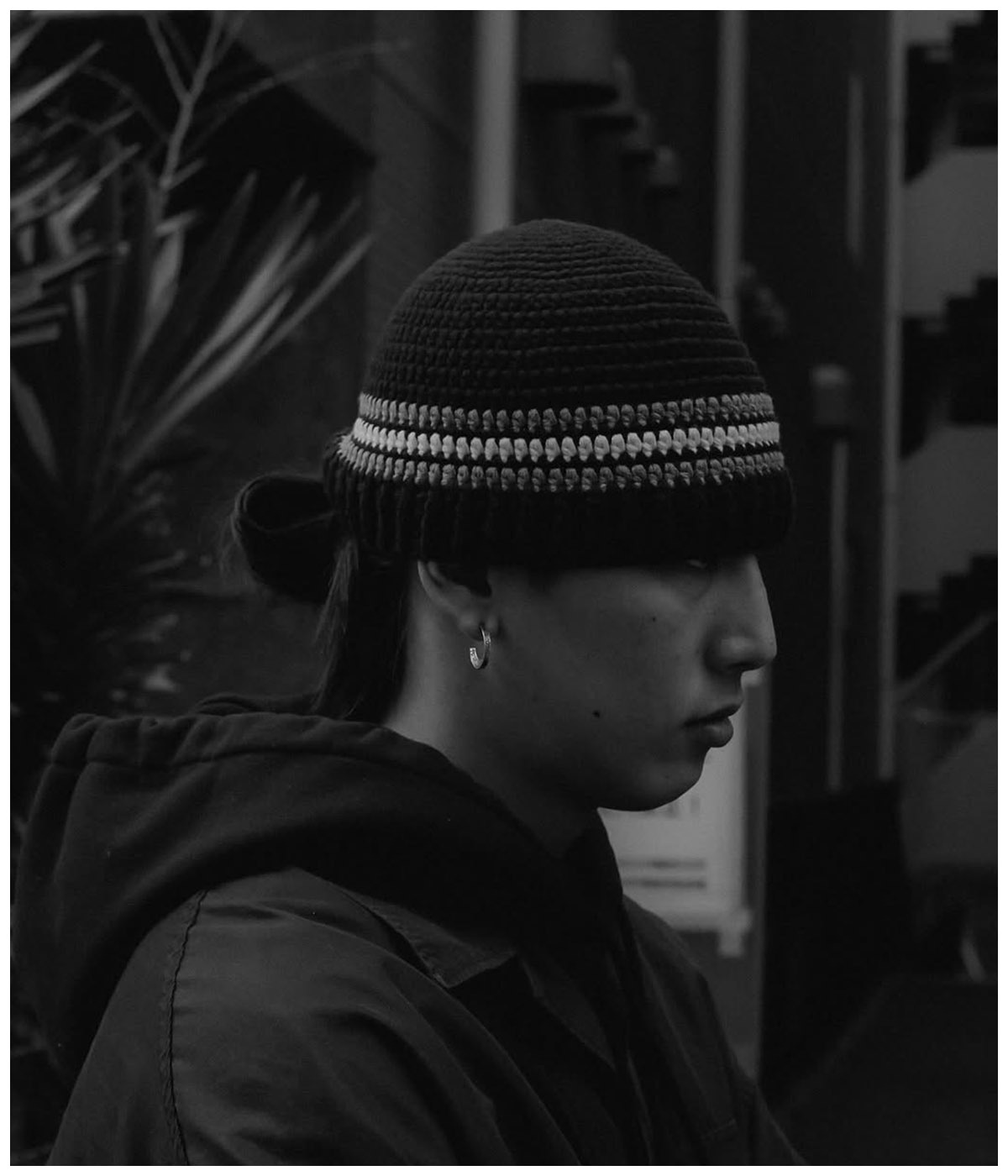 Crochet Cuffless Beanie【3 Colors Available】｜COOTIE