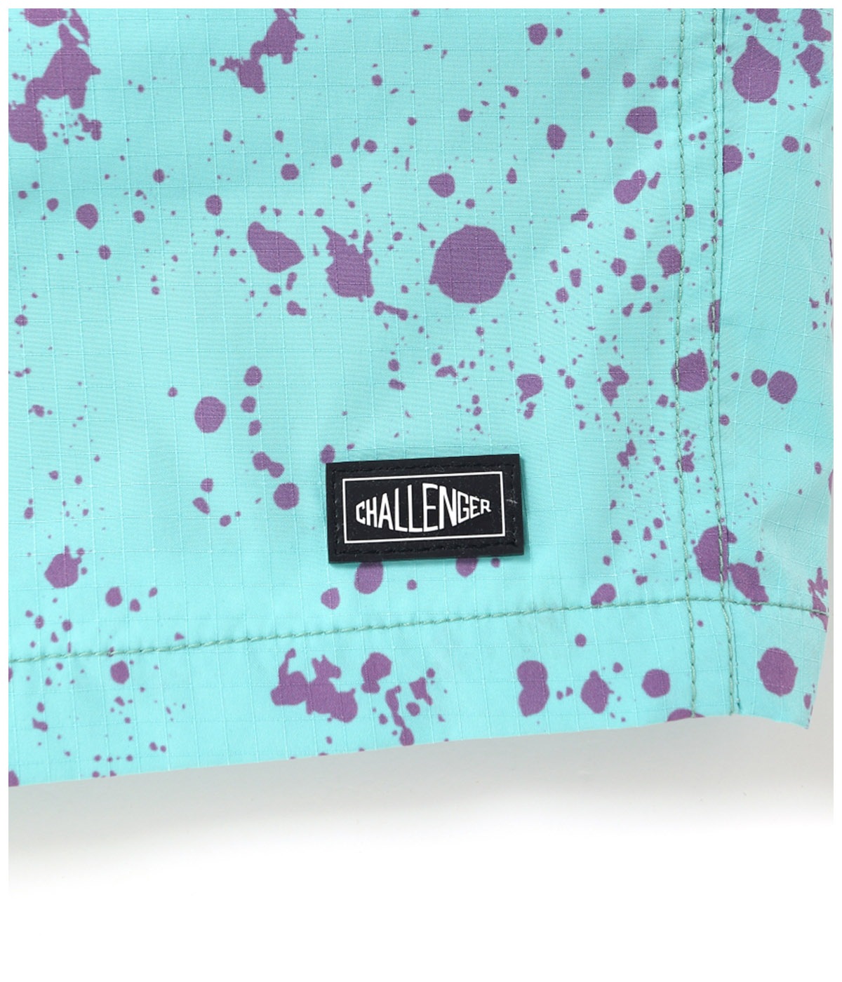 SPLATTER MARINE SHORTS【MINT】｜CHALLENGER｜MELTING POT（正規取扱