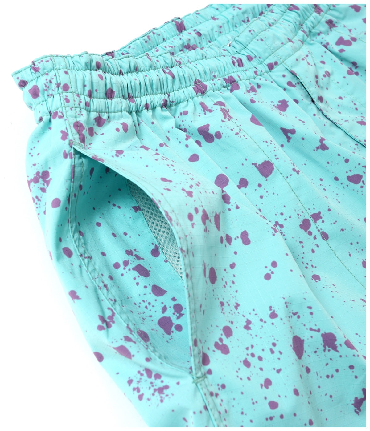 SPLATTER MARINE SHORTS【MINT】｜CHALLENGER｜MELTING POT（正規取扱
