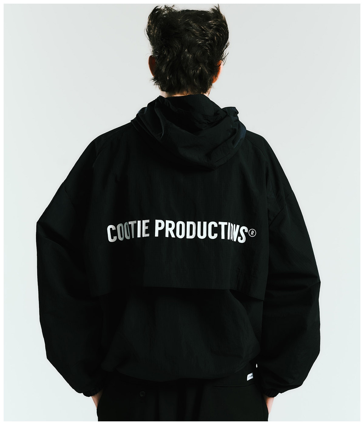 Nylon Ripstop Training Jacket【BLACK】｜COOTIE PRODUCTIONS