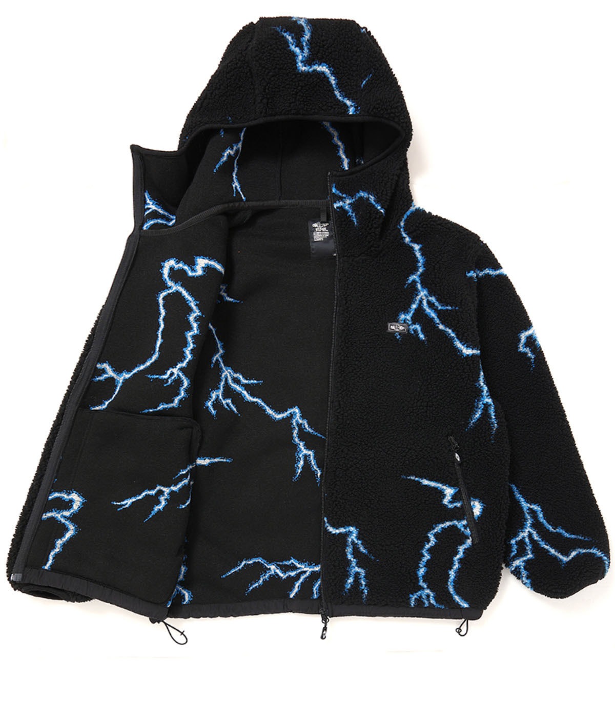 THUNDERBOLT BOA HOODIE【BLACK】