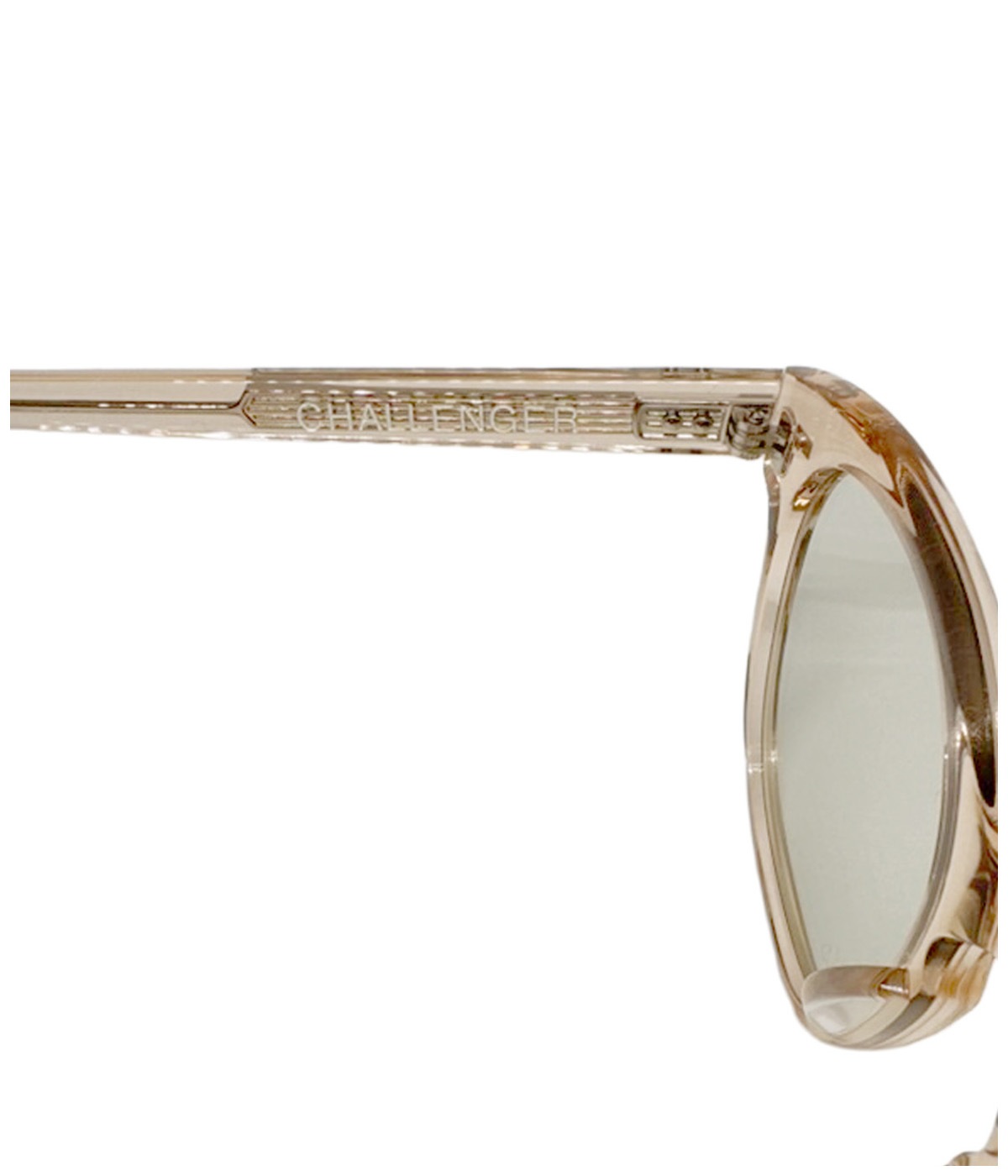 Lunetta BADA / SUNGLASSES MODIFIED NO.7【LT PINK-LT GREEN LENS