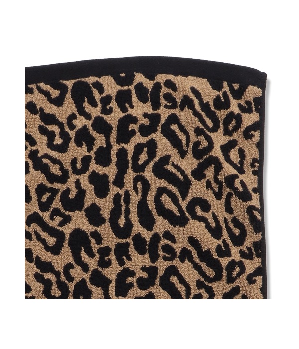 LEOPARD FACE TOWEL【BEIGE】