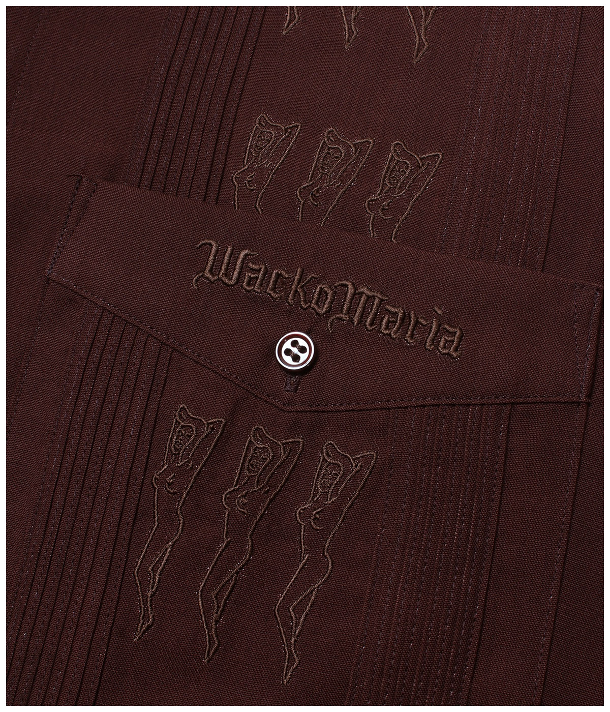 CUBA SHIRT【BROWN】