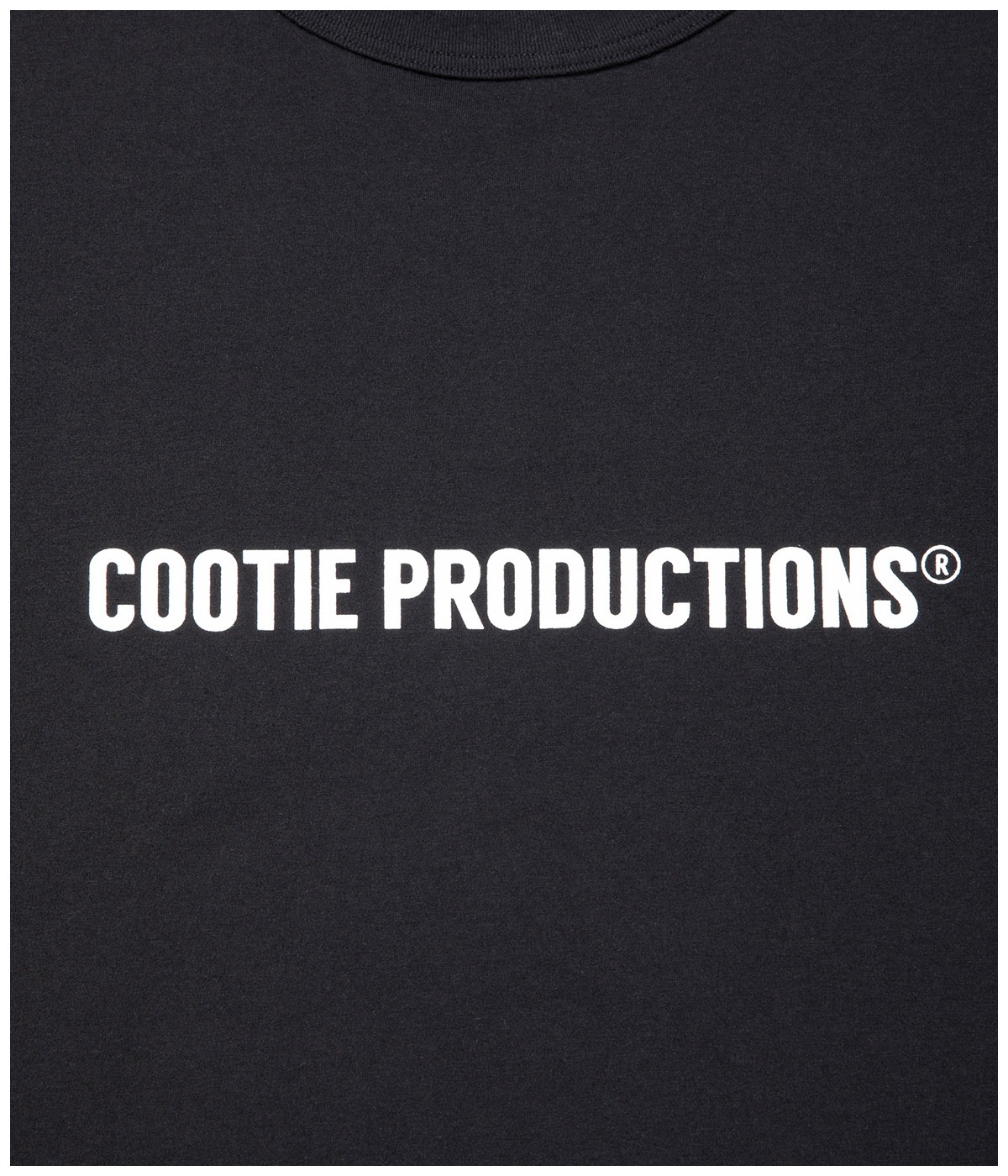 Print S/S Tee-1【BLACK】
