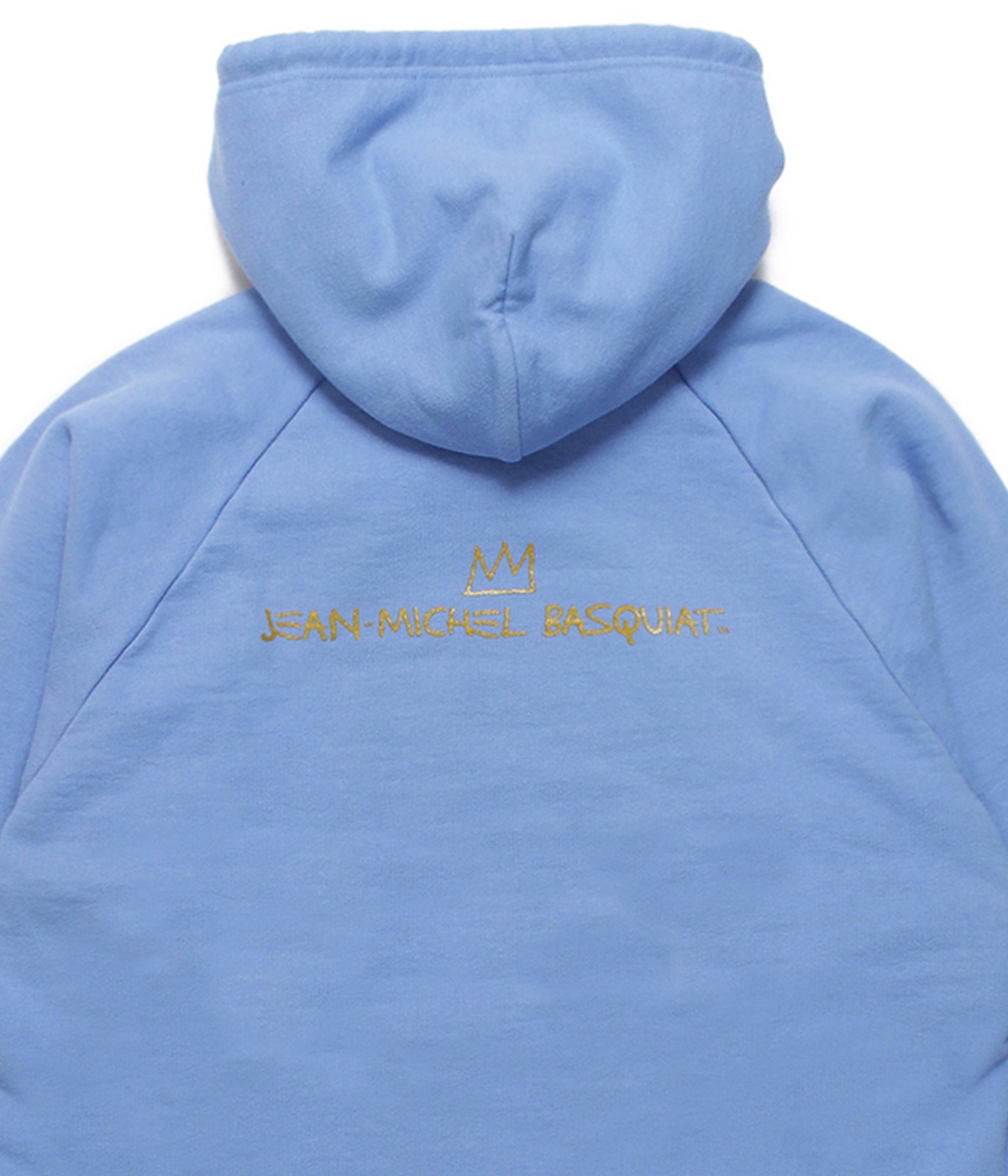 JEAN-MICHEL BASQUIAT / WASHED HEAVY WEIGHT PULLOVER HOODED SWEAT