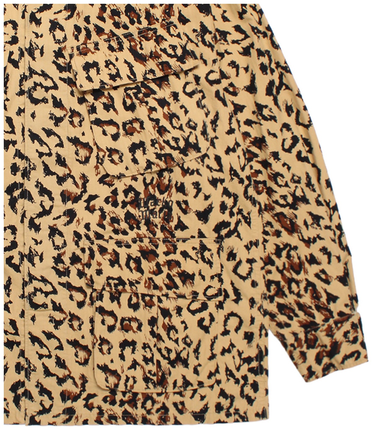 LEOPARD FATIGUE JACKET【BEIGE】｜WACKO MARIA｜MELTING POT（正規