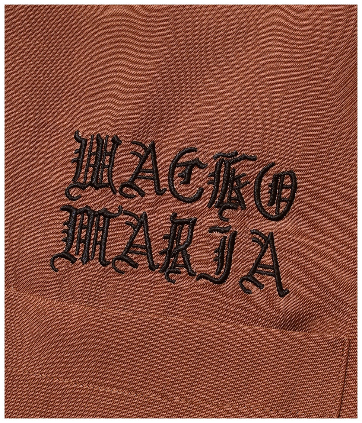 50'S OPEN COLLAR SHIRT (TYPE-3)【BROWN】