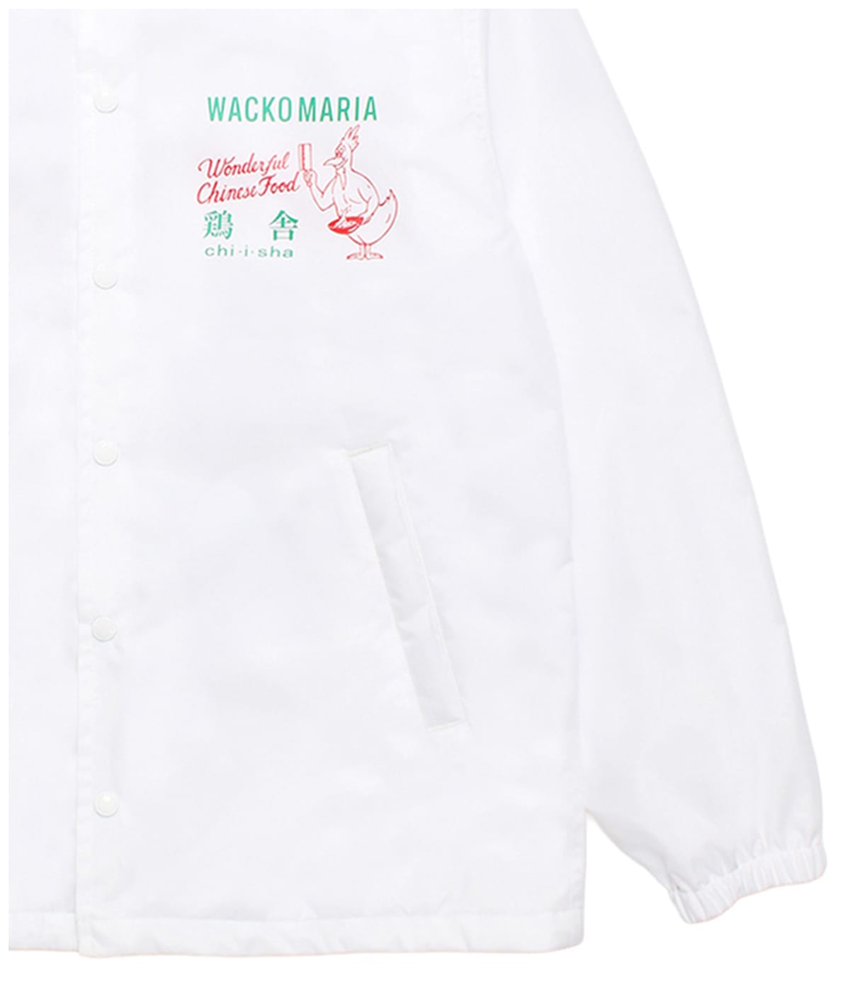 鶏舎 / COACH JACKET (TYPE-1)【WHITE】｜WACKO MARIA｜MELTING POT