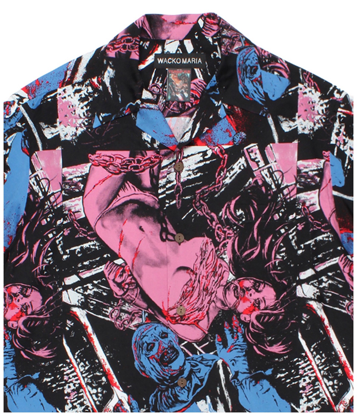 TERRIFIER / HAWAIIAN SHIRT (TYPE-3)【ONE】｜WACKO MARIA｜MELTING
