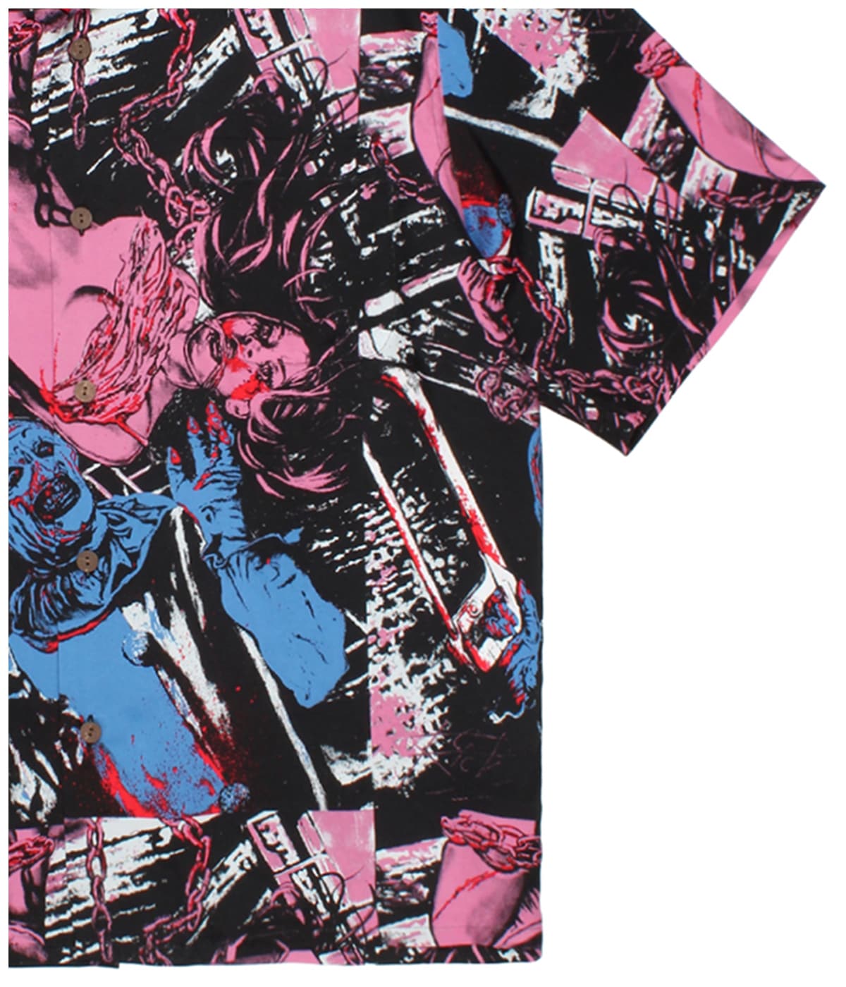 TERRIFIER / HAWAIIAN SHIRT (TYPE-3)【ONE】｜WACKO MARIA｜MELTING