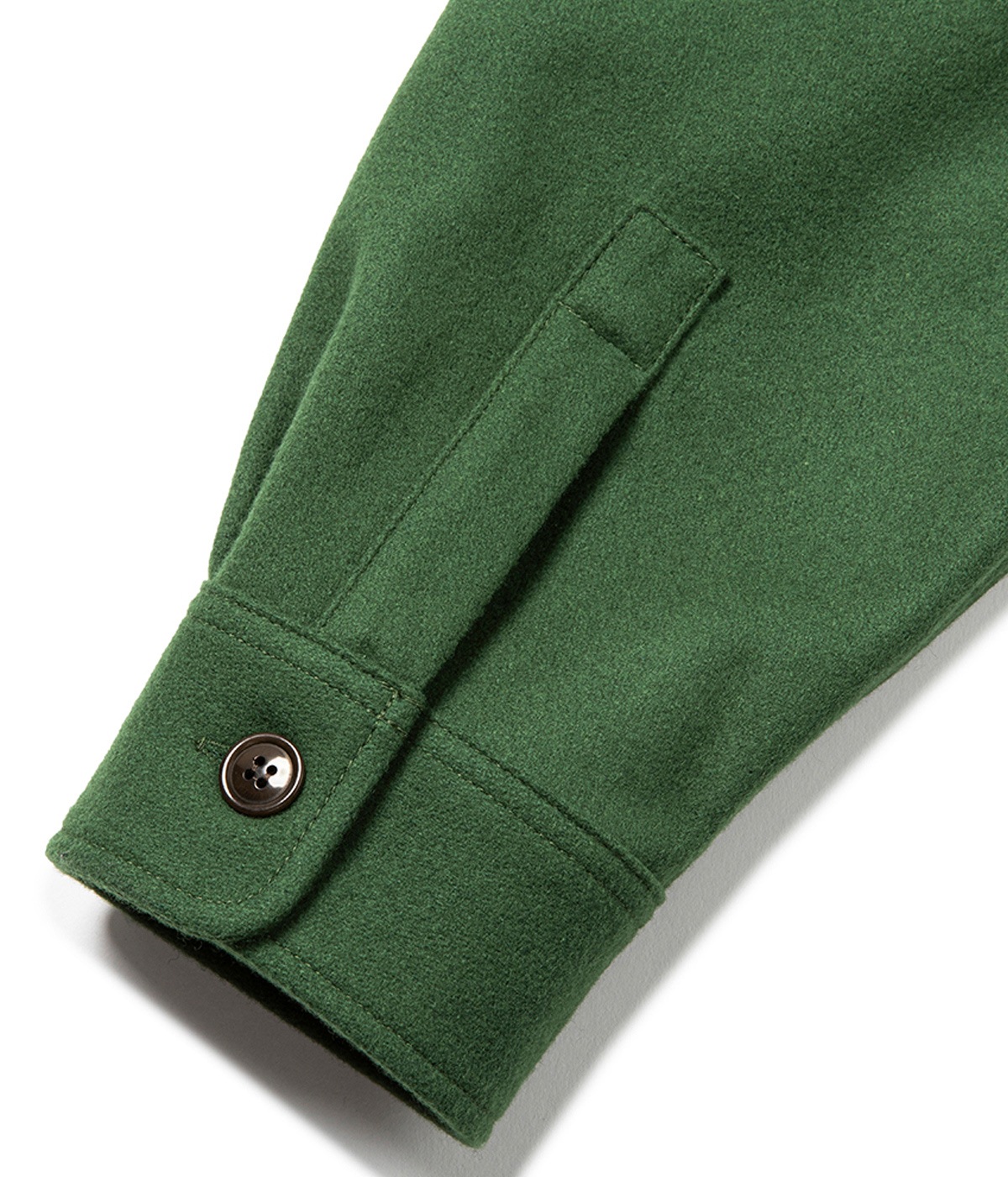 M/S OVER SHILHOUETTE SHIRT JACKET【BLUE】