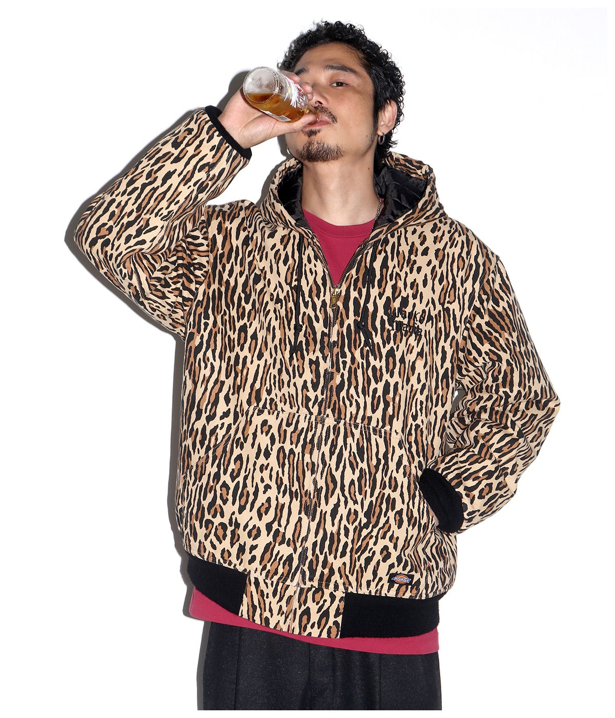 DICKIES / LEOPARD ACTIVE JACKET【BEIGE】