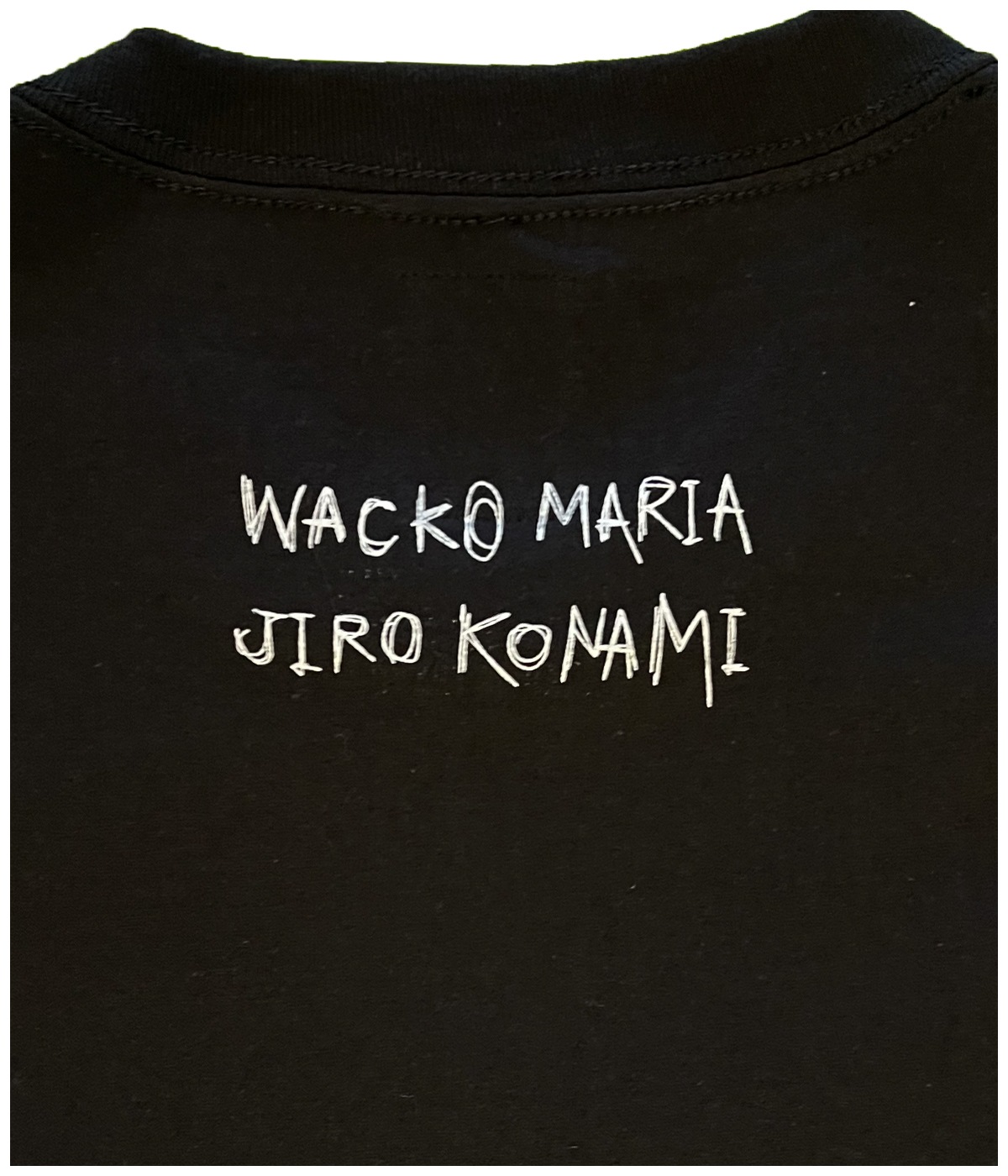 JIRO KONAMI / CREW NECK T-SHIRT (TYPE-4)【BLACK】