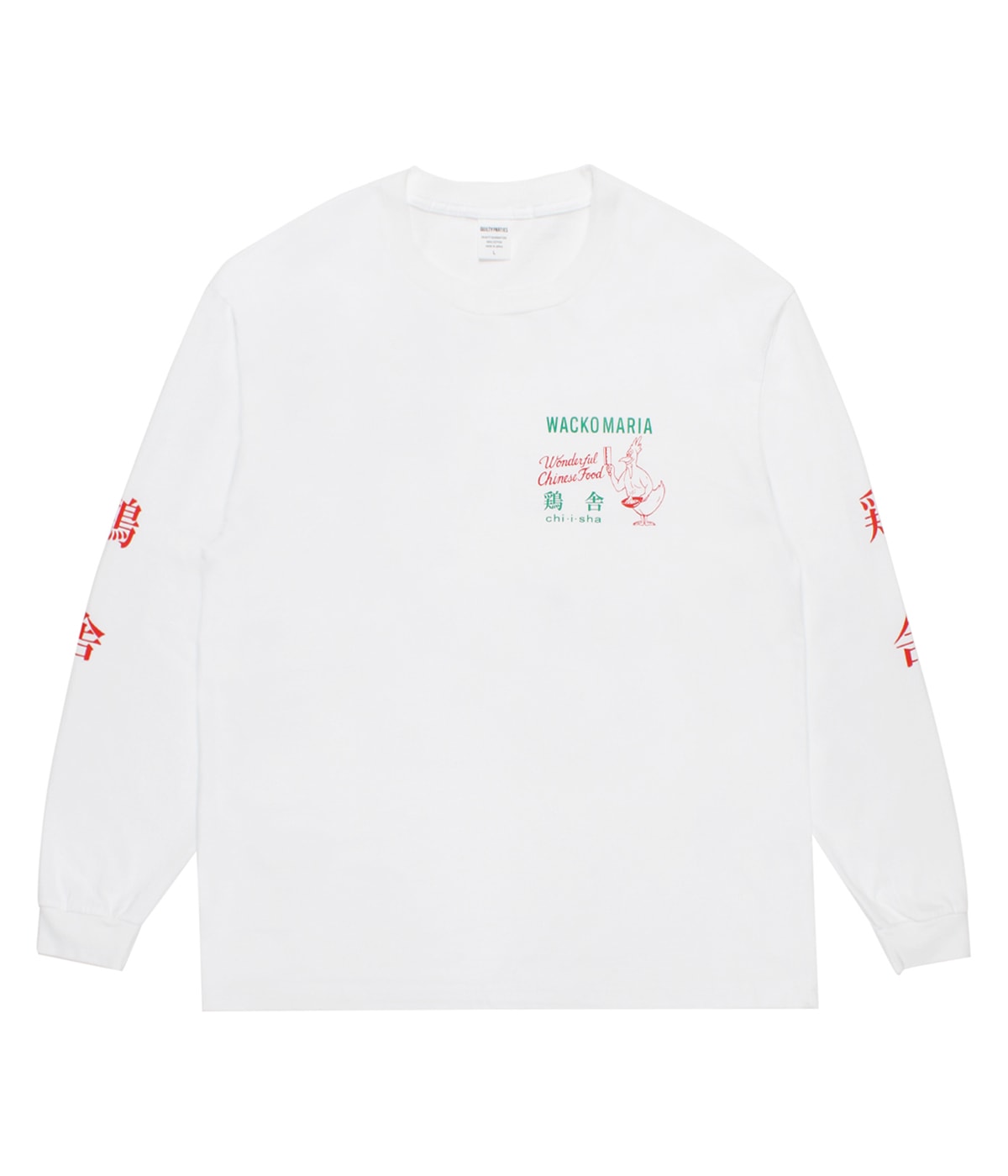 ワコマリア 鶏舎 WASHED HEAVY WEIGHT LONG SLEEVE WACKO MARIA(ワコマリア) / 鶏舎 / WASHED HEAVY WEIGHT LONG