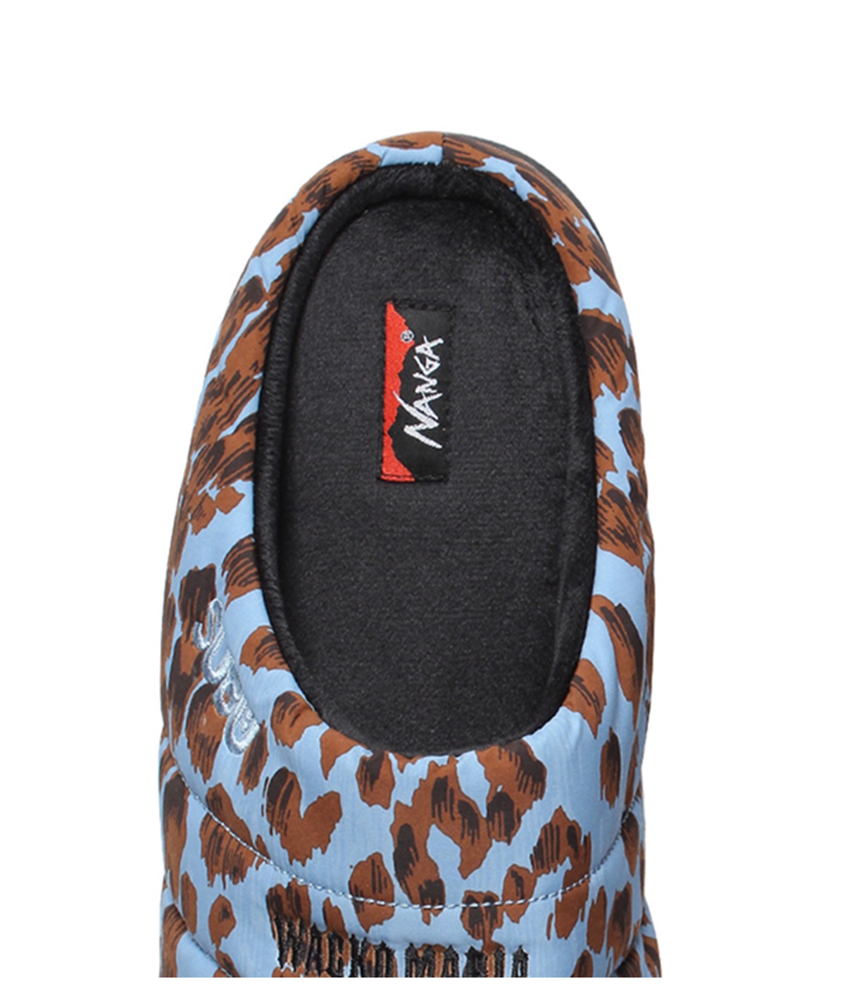 NANGA / SUBU / LEOPARD AORORA WINTER SANDALS【BLUE】｜WACKO MARIA