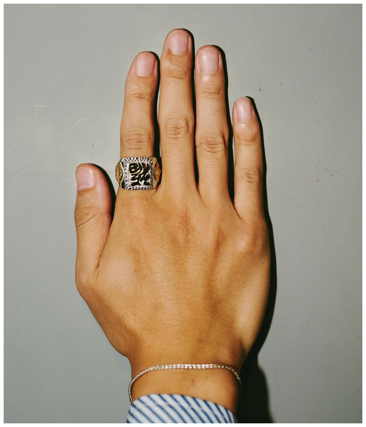 MEXICAN TASTE JAPANESE FUKU RING【SILVER×GOLD】