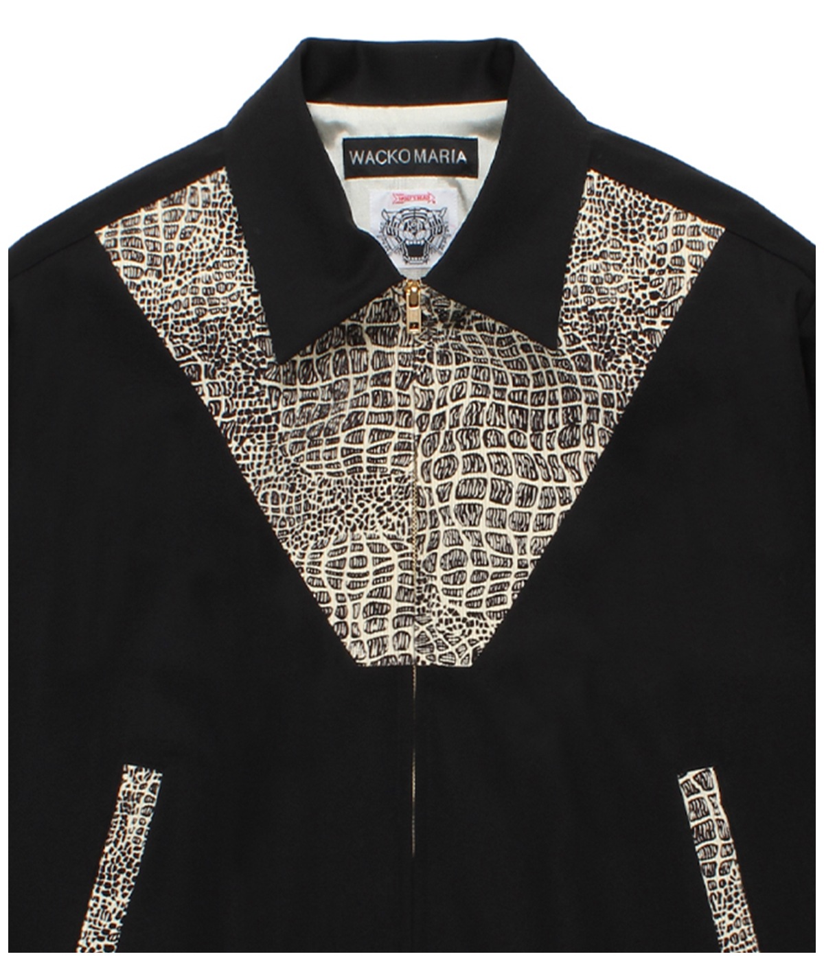 WOLF'S HEAD / DORMEUIL / 50'S JACKET (TYPE-2)【BLACK】｜WACKO