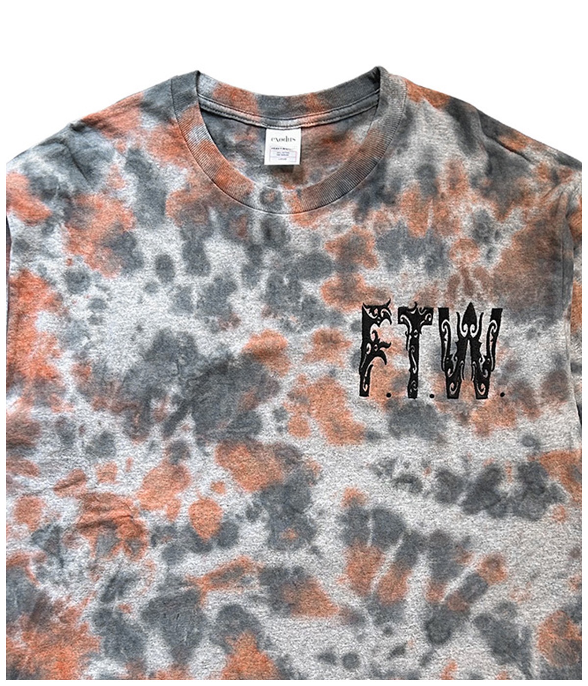 BORNEO F.T.W. TIE DYE L/S T SHIRT【GREY】