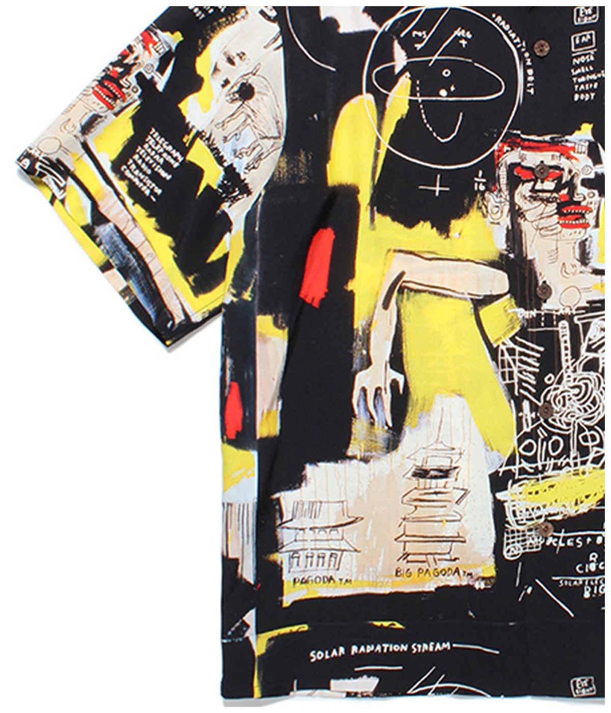JEAN-MICHEL BASQUIAT / HAWAIIAN SHIRT (TYPE-1)【ONE】｜WACKO MARIA