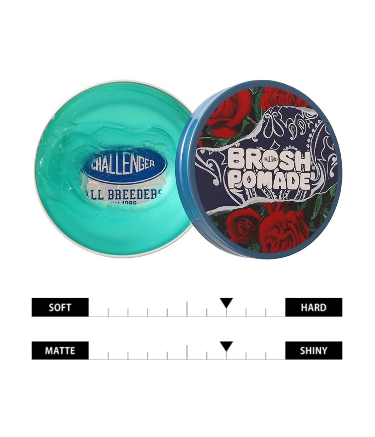 BROSH×CHALLENGER POMADE【ROSE BANDANA】