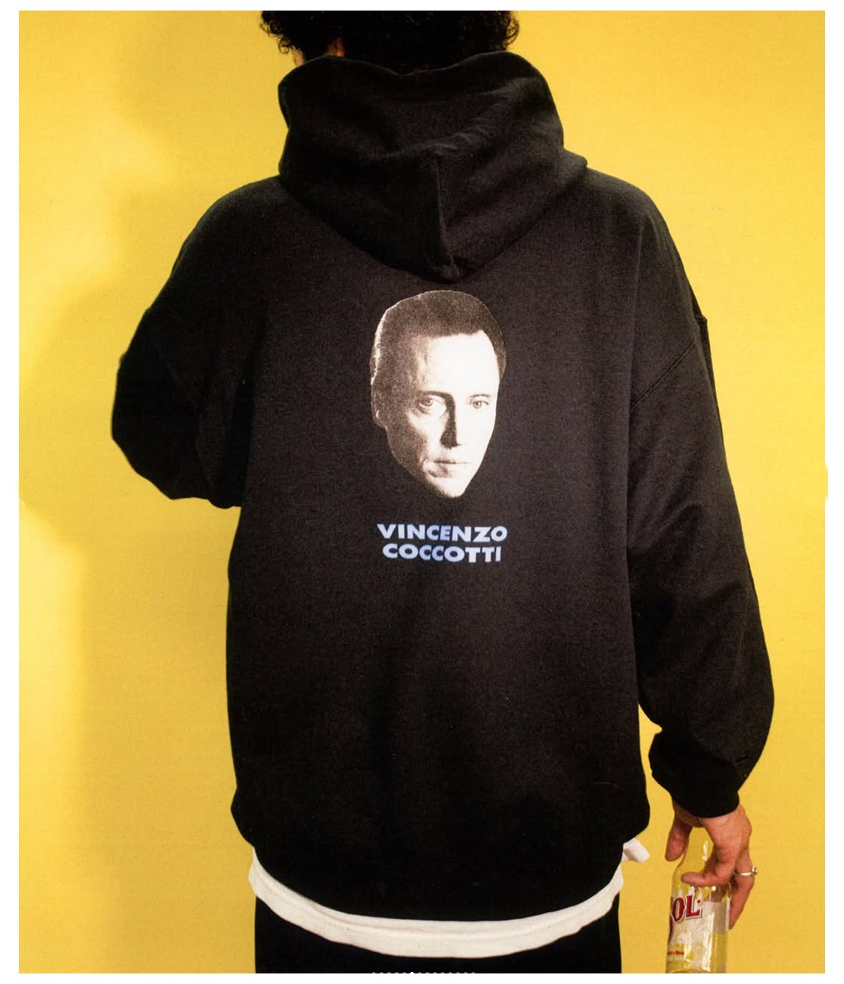 TRUE ROMANCE / HOODED SWEAT SHIRT (TYPE-3)【BLACK】