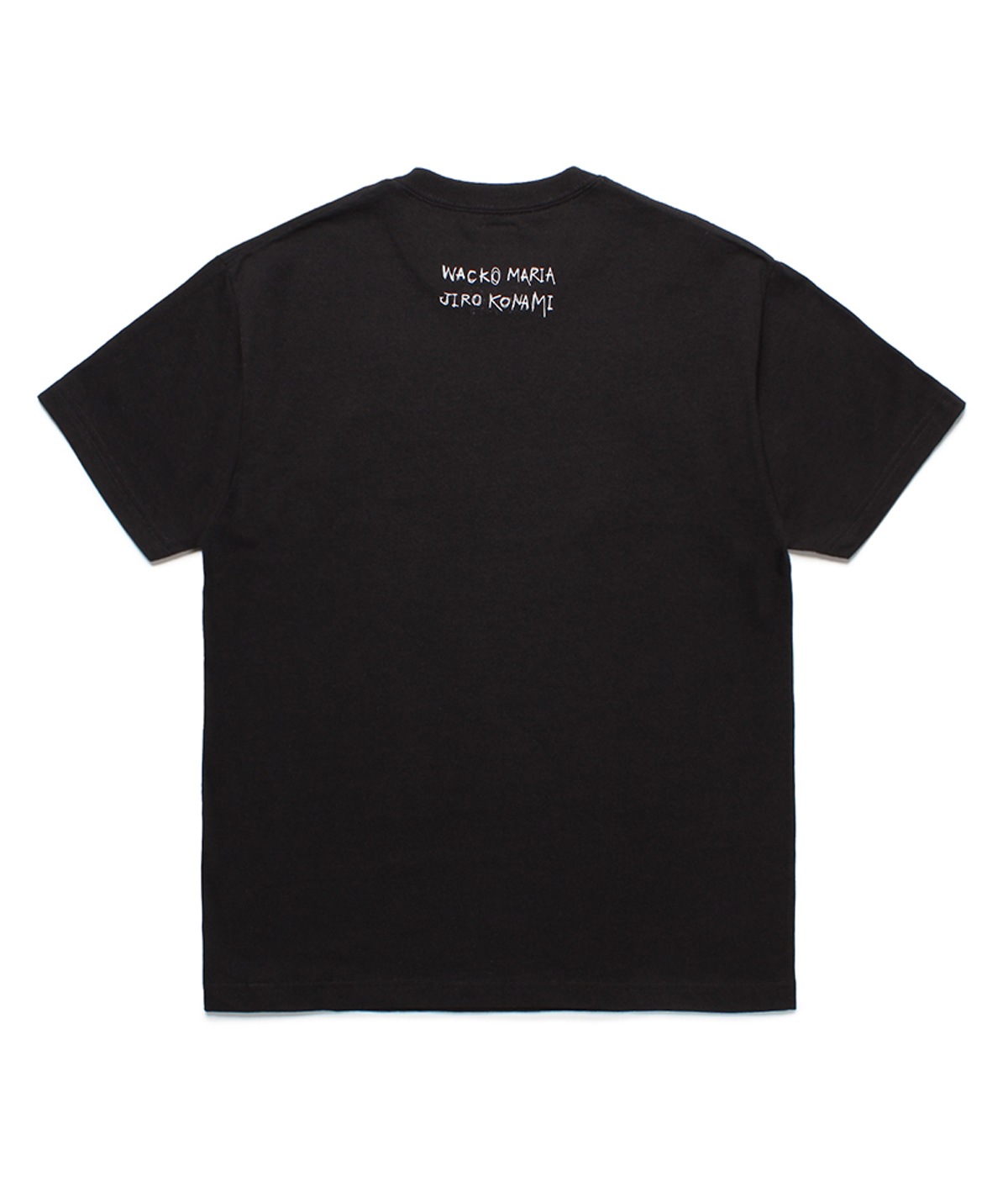 JIRO KONAMI / CREW NECK T-SHIRT (TYPE-1)【BLACK】｜WACKO