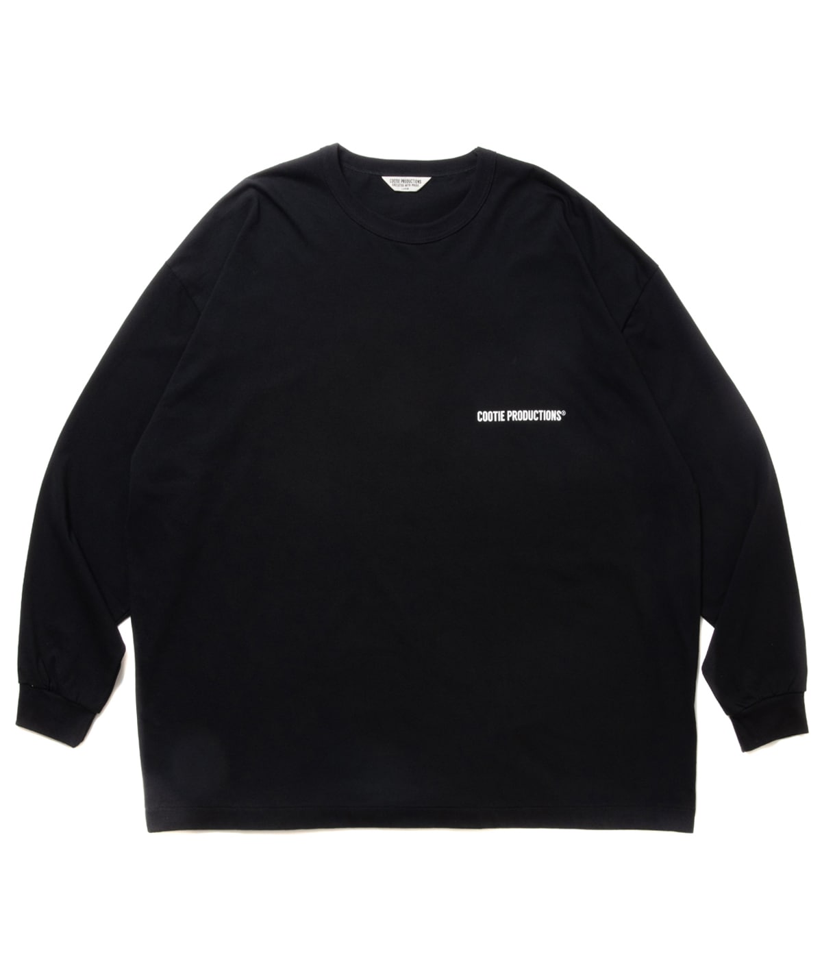 Print Oversized L/S Tee【2 Colors Available】｜COOTIE PRODUCTIONS