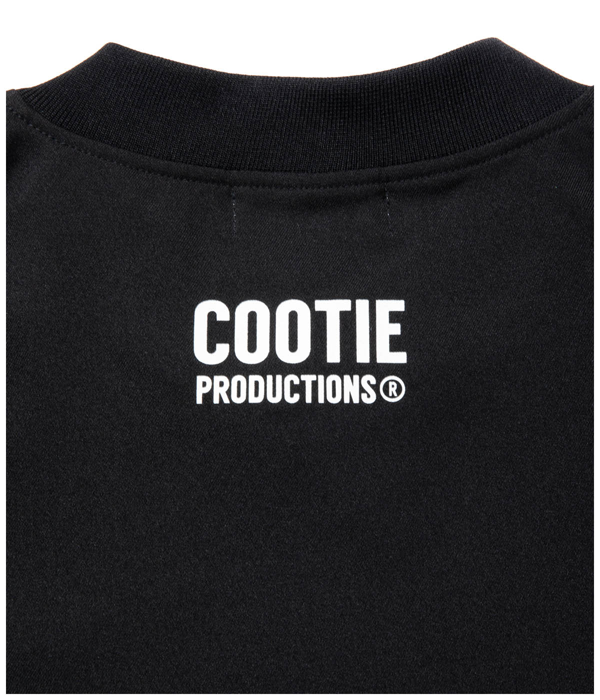 トップス cootie Polyester Twill Football M Polyester Twill Football Top【BLACK】｜COOTIE PRODUCTIONS