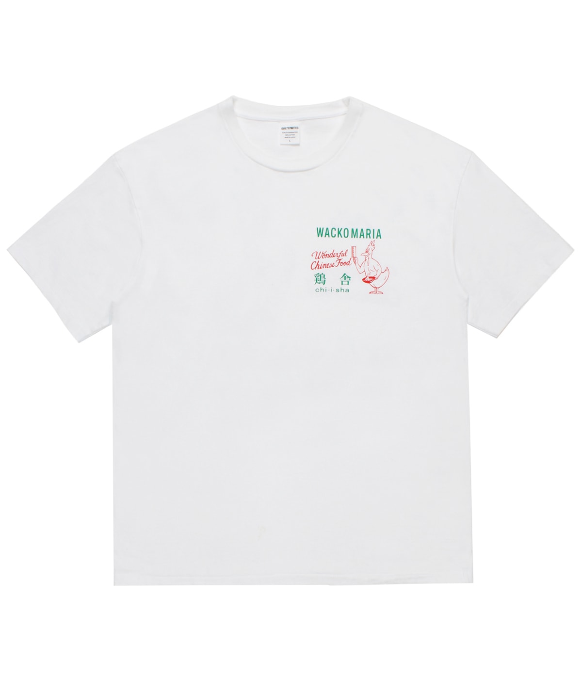 鶏舎 wacko maria ワコマリア WEIGHT Tシャツ　M　tee　白 鶏舎 wacko maria ワコマリア WEIGHT Tシャツ M tee 白