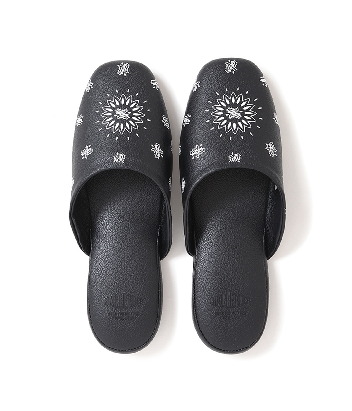 BANDANA SLIPPERS【BLACK】