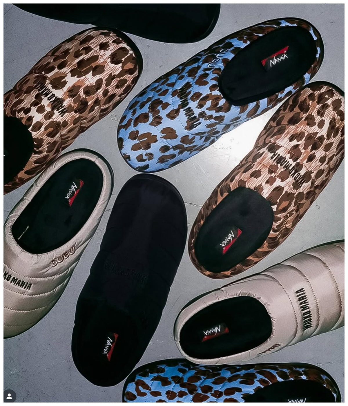 NANGA / SUBU / AORORA WINTER SANDALS【BLACK】