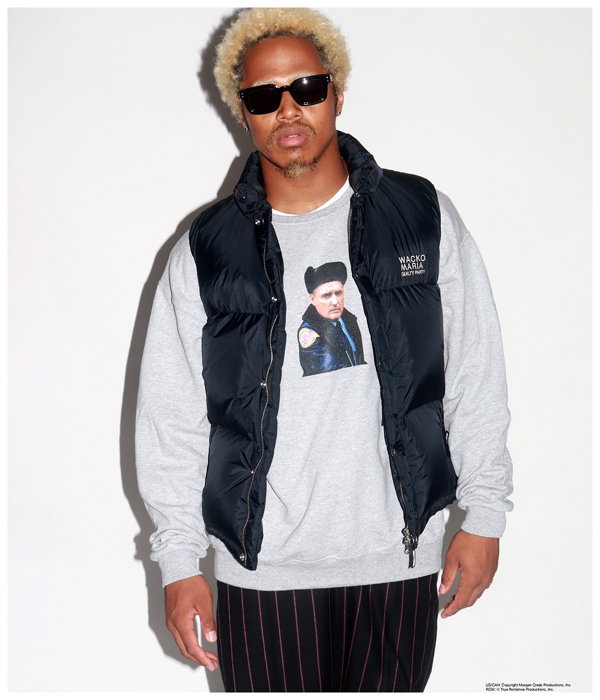 TRUE ROMANCE / CREW NECK SWEAT SHIRT (TYPE-2)【GRAY】