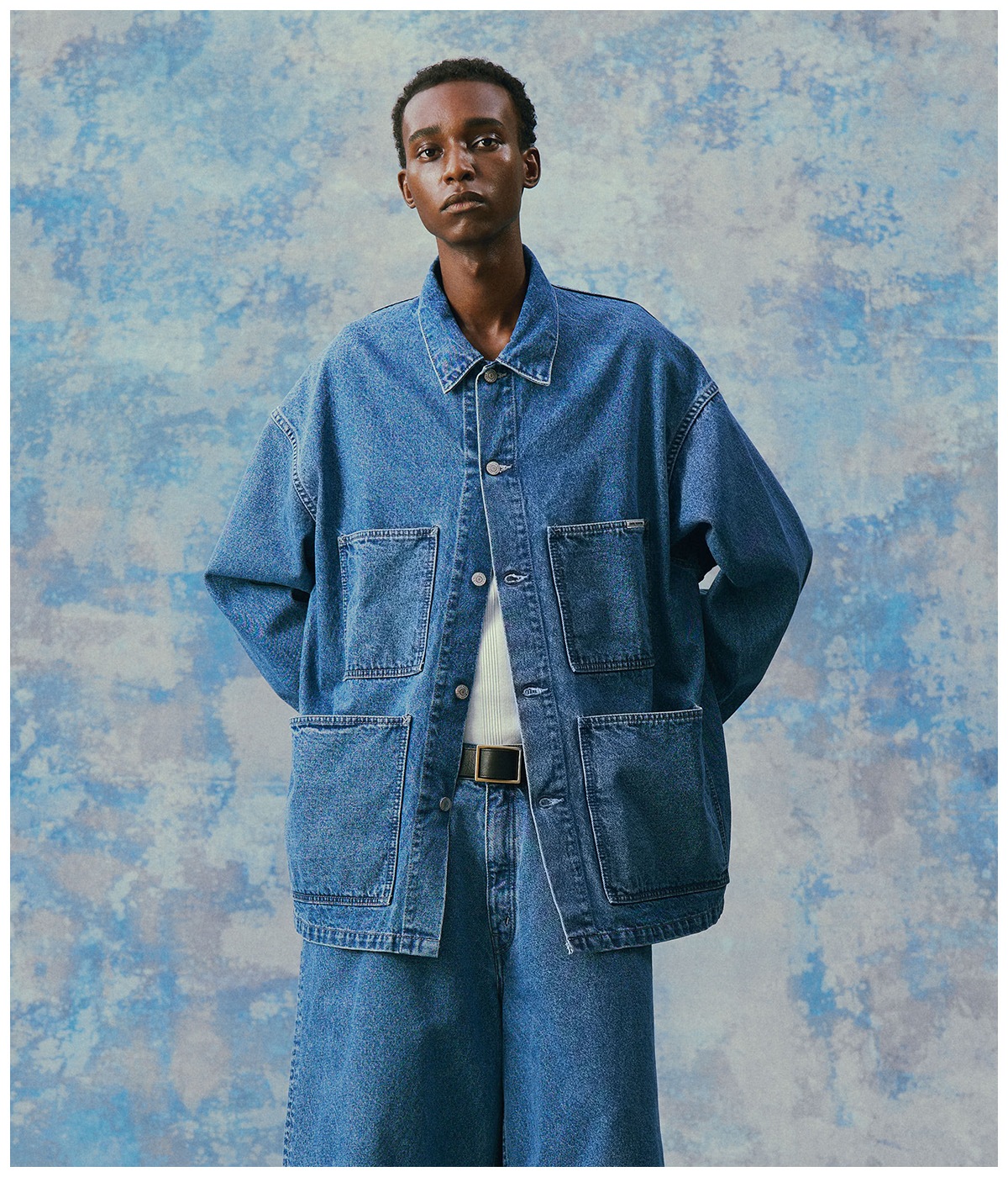 Denim Coverall【INDIGO HARD WASH】｜COOTIE PRODUCTIONS®︎｜MELTING