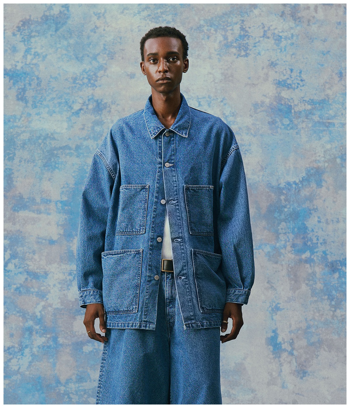 Denim Coverall【INDIGO HARD WASH】｜COOTIE PRODUCTIONS®︎｜MELTING
