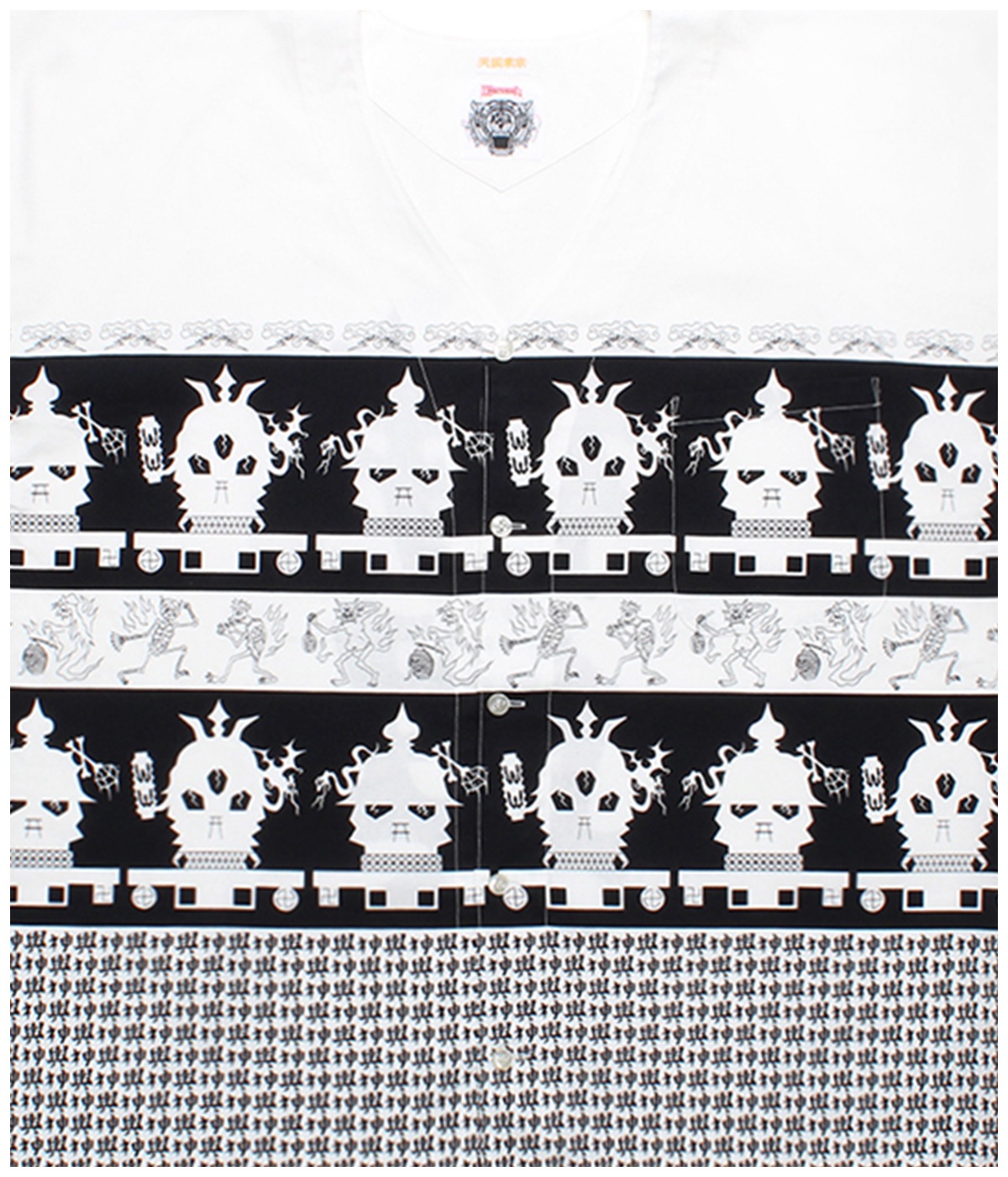 WOLF'S HEAD / DABO SHIRT【WHITE】