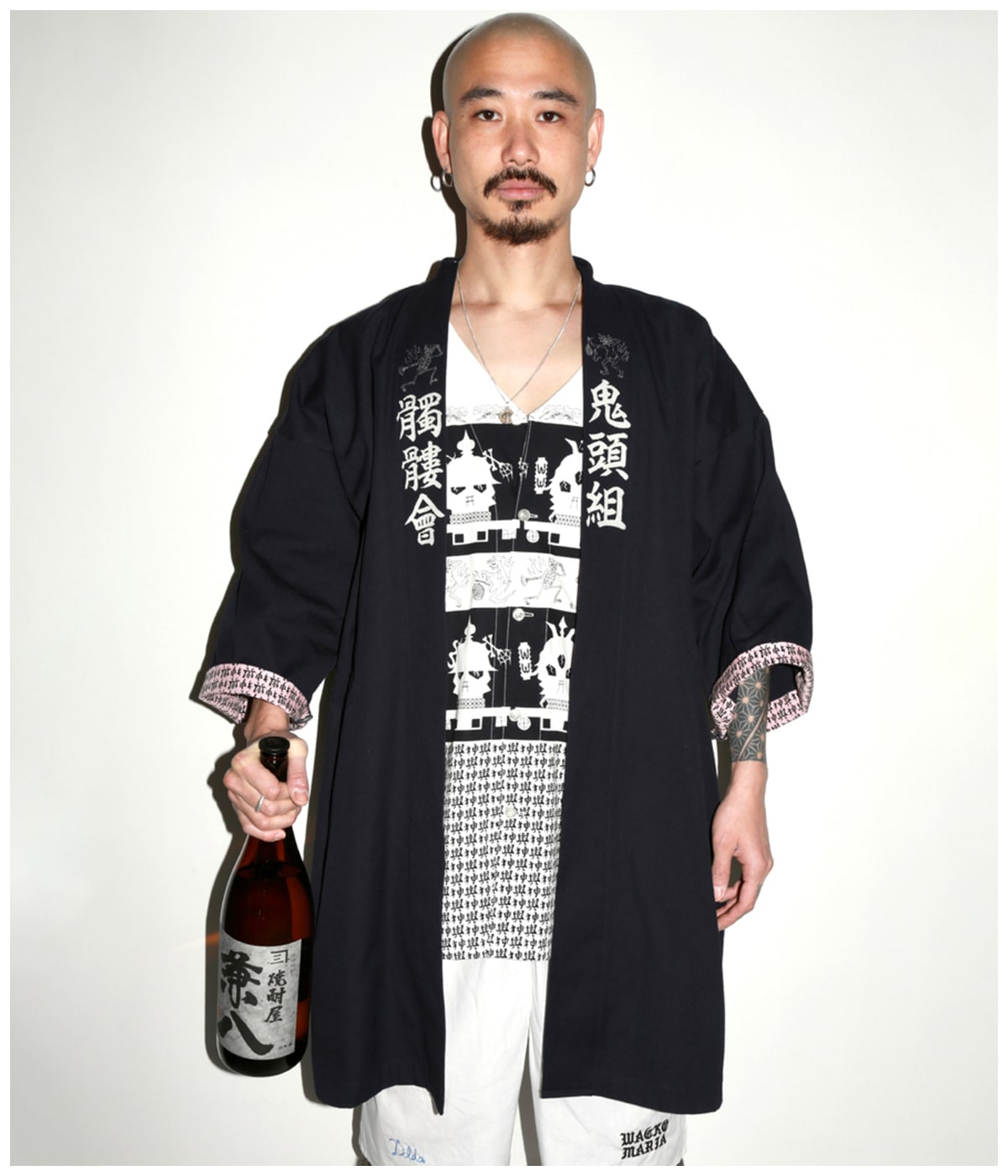 ワコマリア WOLF'S HEAD DABO SHIRTセットアップ ワコマリア WOLF'S