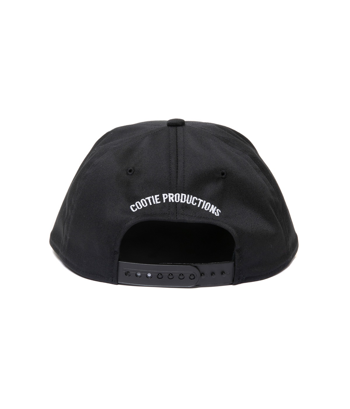 T/C Twill 5 Panel Cap【BLACK】｜COOTIE PRODUCTIONS®︎｜MELTING POT