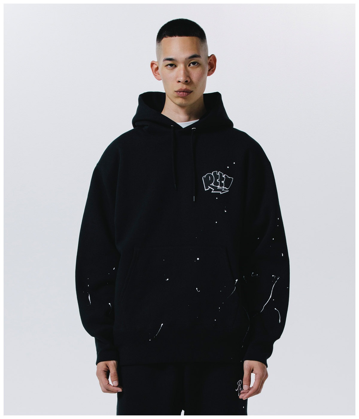 RW PAINTED PARKA【BLACK】