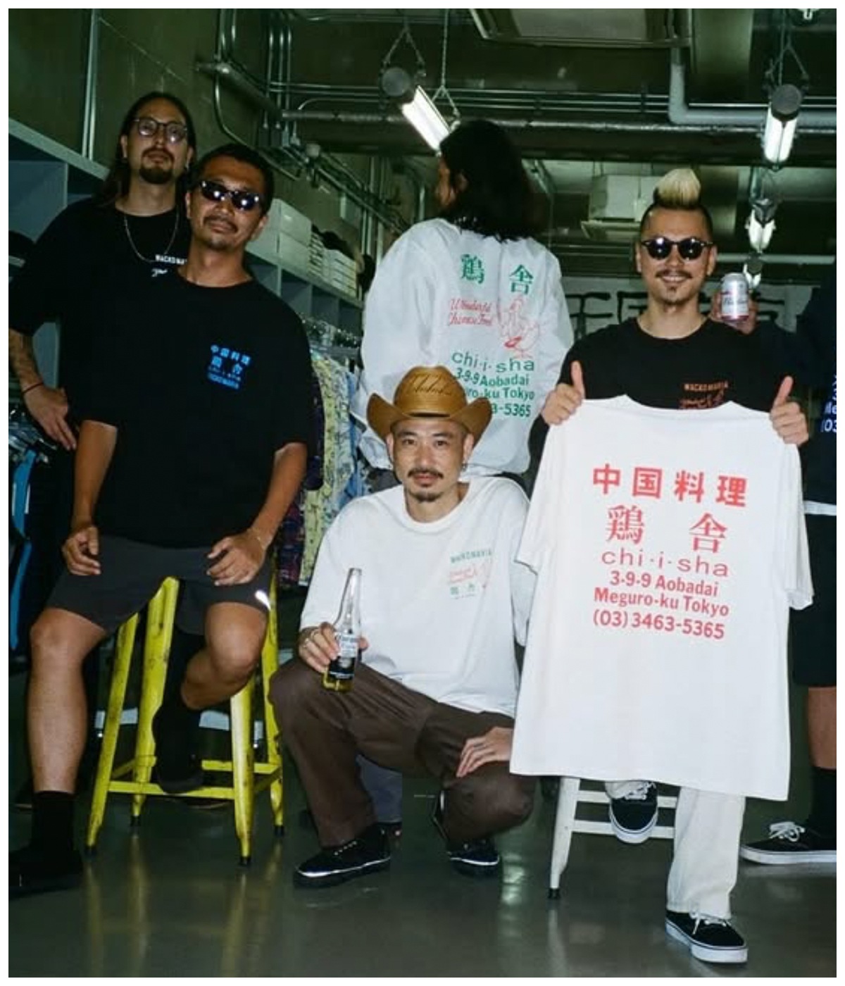 WACKOMARIA 鶏舎 CHIISHA-WM-WT01 BLACK L WACKOMARIA 鶏舎 CHIISHA-WM-WT01 BLACK L - メルカリ
