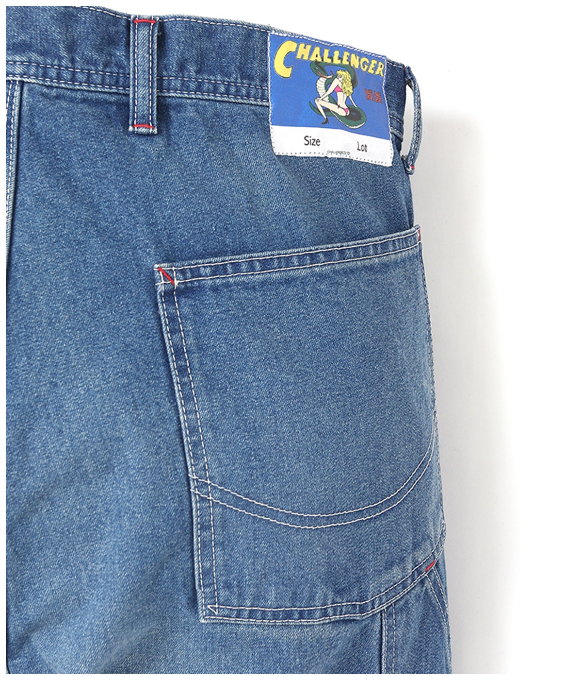 WASHED PAINTER PANTS【WASHED INDIGO】｜CHALLENGER｜MELTING POT